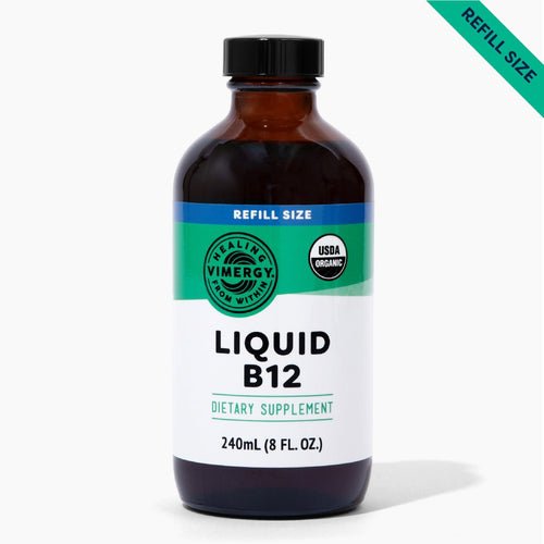 Vimergy Vitamins & Supplements Refill Organic Liquid B12